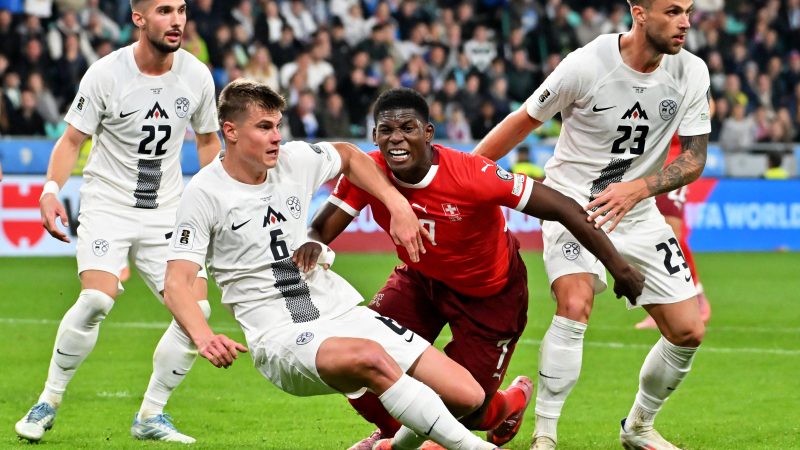 Qualification Mondial 2026 : la Suisse prolonge le suspense après un nul en Slovénie