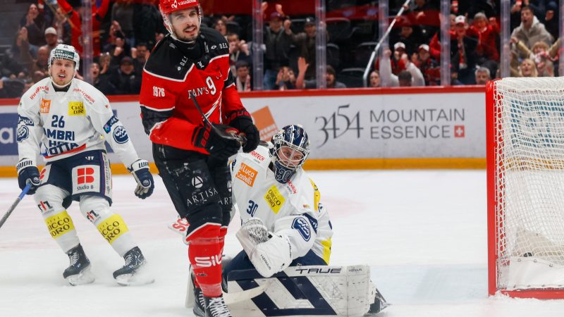 National League suisse : Lausanne domine Ambri 5-1 et Berne obtient la victoire à Fribourg après tirs au but