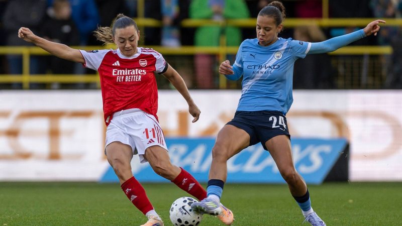 Football féminin : Iman Beney marque son premier but en Angleterre et offre la victoire à Manchester City face à Arsenal