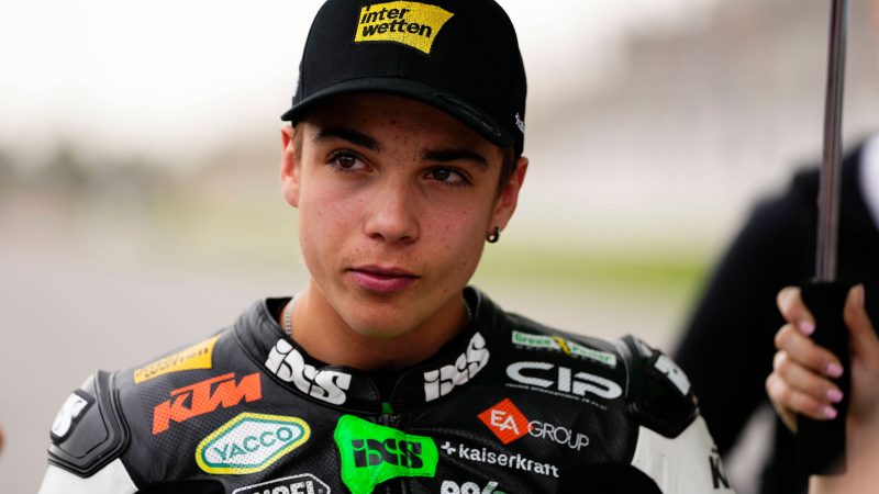 Noah Dettwiler sort des soins intensifs après son accident Moto3 en Malaisie, annonce son équipe