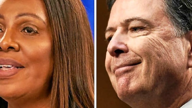 La justice annule des inculpations visant James Comey et Letitia James dans des poursuites liées à Donald Trump